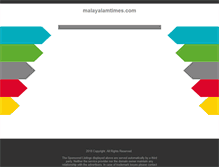 Tablet Screenshot of malayalamtimes.com